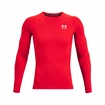 Tricou pentru bărbați Under Armour  HG Armour Comp LS-RED