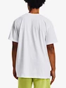 Tricou pentru bărbați Under Armour  LOGO EMB HEAVYWEIGHT SS-WHT