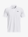 Tricou pentru bărbați Under Armour  Performance 3.0 Polo -WHT