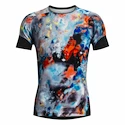 Tricou pentru bărbați Under Armour  Rush 2.0 Print SS Concrete