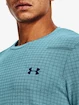 Tricou pentru bărbați Under Armour  Seamless Grid SS-BLU