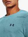 Tricou pentru bărbați Under Armour  Seamless Grid SS-BLU