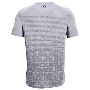 Tricou pentru bărbați Under Armour  Seamless Wordmark SS Grey S