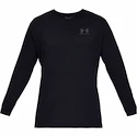 Tricou pentru bărbați Under Armour  SPORTSTYLE LEFT CHEST LS Black