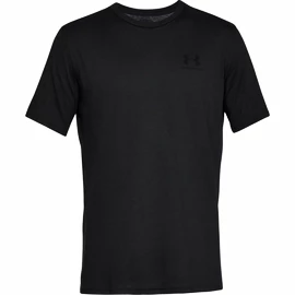 Tricou pentru bărbați Under Armour Sportstyle Left Chest SS Black