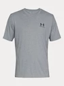 Tricou pentru bărbați Under Armour  Sportstyle Left Chest Ss Grey