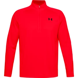 Tricou pentru bărbați Under Armour Tech 2.0 1/2 Zip Dark Red