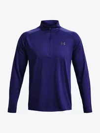 Tricou pentru bărbați Under Armour UA Tech 2.0 1/2 Zip-BLU