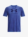 Tricou pentru bărbați Under Armour  WASH TONAL SPORTSTYLE SS-BLU