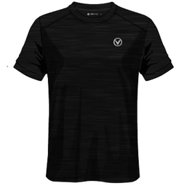 Tricou pentru bărbați Virtus Opal Melange SS Logo Tee Black