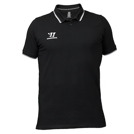 Tricou pentru bărbați Warrior Alpha X Base Polo Black