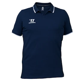 Tricou pentru bărbați Warrior Alpha X Base Polo Blue