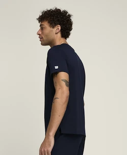 Tricou pentru bărbați Wilson  M  Team Graphic Tee Classic Navy