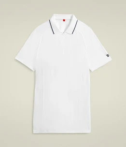 Tricou pentru bărbați Wilson  M Team Seamless Polo 2.0 Bright White