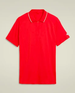 Tricou pentru bărbați Wilson  M Team Seamless Polo 2.0 Infrared