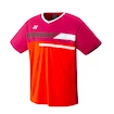 Tricou pentru bărbați Yonex  Mens Crew Neck Shirt YM0029 Reddish Rose