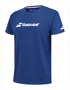 Tricou pentru copii Babolat  Exercise Babolat Tee Boy Sodalite Blue 6 - 8 ani