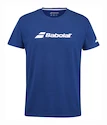 Tricou pentru copii Babolat  Exercise Babolat Tee Boy Sodalite Blue 6 - 8 ani