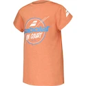 Tricou pentru copii Babolat  Exercise Graphic Tee Boy Vibrant Orange