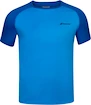 Tricou pentru copii Babolat  Play Club Crew Neck Tee Blue 8 - 10 ani