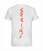 Tricou pentru copii Babolat  Strike Cotton Tee Jr White/Strike Red