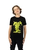 Tricou pentru copii Bauer  ST. Hockey Tee Black/Lime