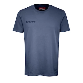 Tricou pentru copii CCM Core SS Tee Vintage Blue