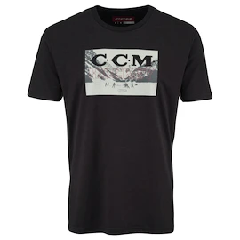 Tricou pentru copii CCM Holiday SS Tee C Black