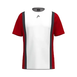 Tricou pentru copii Head CLUB 25 Tech T-Shirt Boys Red/White