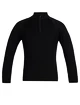 Tricou pentru copii Icebreaker  K 260 Tech LS Half Zip BLACK