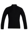 Tricou pentru copii Icebreaker  K 260 Tech LS Half Zip BLACK 3