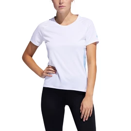 Tricou pentru femei adidas 25/7 Rise Up N Run Parley white