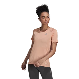 Tricou pentru femei adidas Runner Tee Ambient Blush