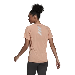 Tricou pentru femei adidas  Runner Tee Ambient Blush XS