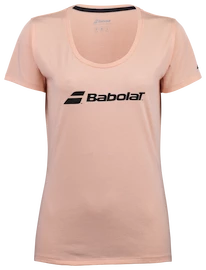 Tricou pentru femei Babolat Exercise Babolat Tee Tropical Peach