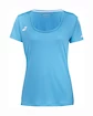 Tricou pentru femei Babolat  Play Cap Sleeve Top Women Cyan Blue