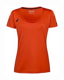 Tricou pentru femei Babolat Play Cap Sleeve Top Women Fiesta Red