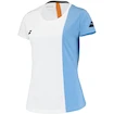 Tricou pentru femei Babolat  Play Cap Sleeve Top Women White/Blue Hthr