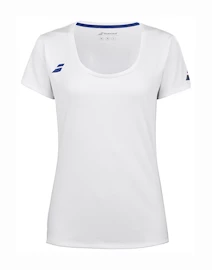 Tricou pentru femei Babolat Play Cap Sleeve Top Women White/White