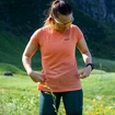 Tricou pentru femei Bergans  Floyen Wool Tee Orange