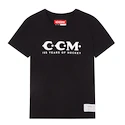 Tricou pentru femei CCM 125 Anniversary SS Tee Black