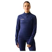 Tricou pentru femei CCM  Thermal LS Shirt Heather Blue