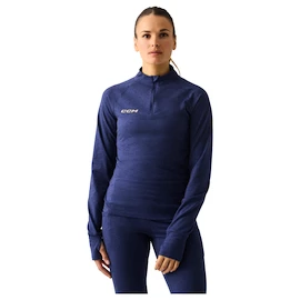 Tricou pentru femei CCM Thermal LS Shirt Heather Blue