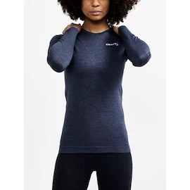 Tricou pentru femei Craft Core Dry Active Comfort LS Navy Blue