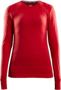 Tricou pentru femei Craft Keep WARM Fuseknit Comfort LS red