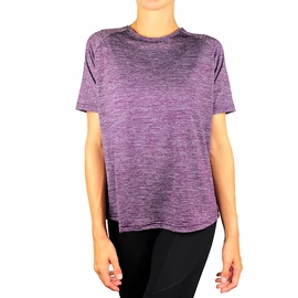 Tricou pentru femei Endurance Athlecia Pasew Melange Seamless Tee Purple