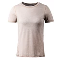 Tricou pentru femei Endurance  Korrl Melange S-S Tee Warm Taupe