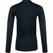 Tricou pentru femei Endurance  Yalia Seamless Wool Print LS Baselayer Dark Blue