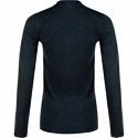 Tricou pentru femei Endurance  Yalia Seamless Wool Print LS Baselayer Dark Blue