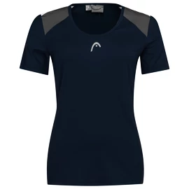 Tricou pentru femei Head Club 22 Tech T-Shirt Women Dark Blue